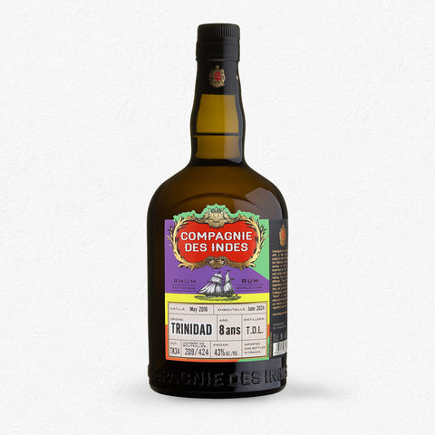 Compagnie des Indes Trinidad T.D.L. Single Cask 8YO 43% 0,7L