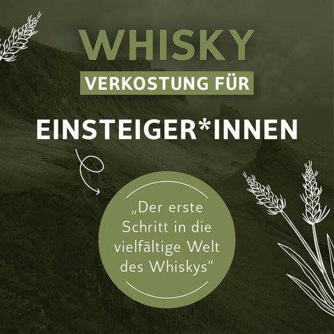 Gutschein Whiskyverkostung für EinsteigerInnen