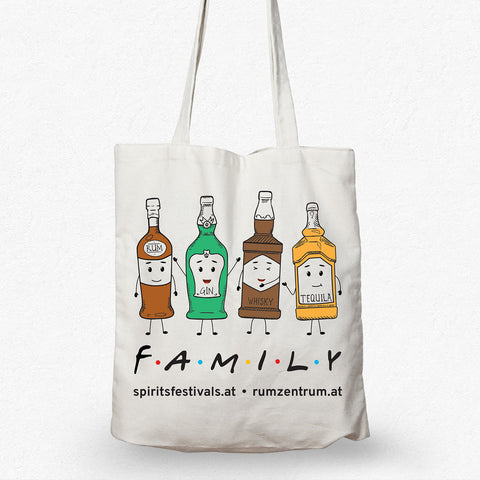 Tasche - Spiritsfestivals x Rumzentrum Fairtrade Tasche Nr.12 - Family