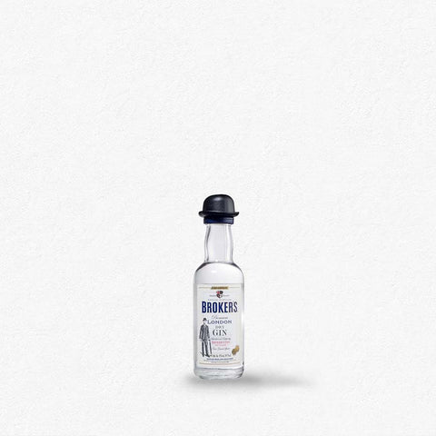 Brokers London Dry Gin 47% 50ml - Miniatur