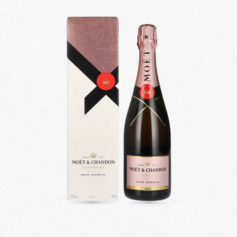 Moët & Chandon Champagne Rosé Brut Impérial 12,5% 0,75L - Geschenkkarton