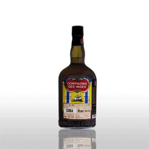 Compagnie des Indes Cuba Single Cask 10YO Cask Strength 58,7% 0,7L