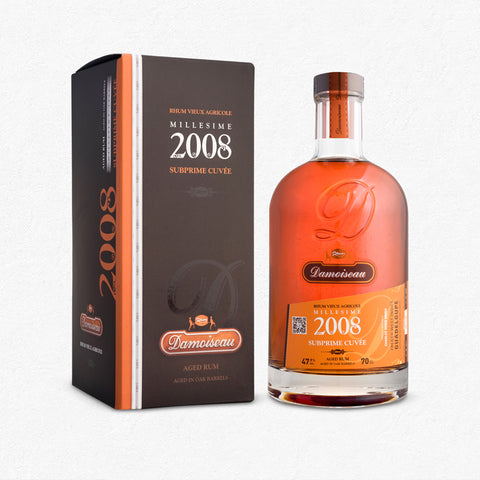 Damoiseau Rhum Millésime 2008 Subprime Cuvée Full Proof 47,9% 0,7L