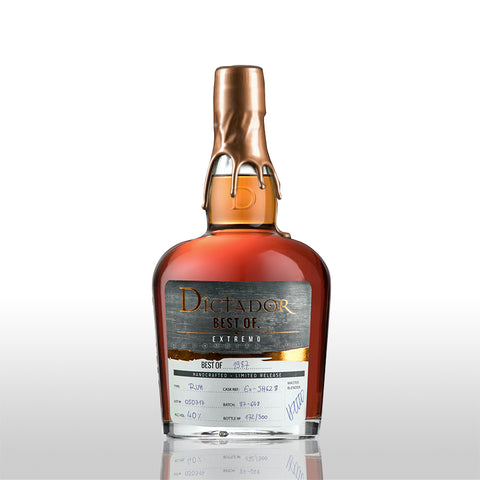 Dictador Best of 1987 Altisimo Colombian Rum 30YO - 050317- 47% 0,7L