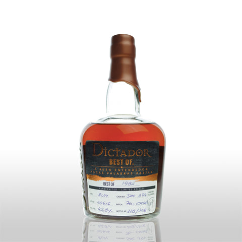 Dictador Best of 1982 Colombian Rum - 290316 - 42,8% 0,7L