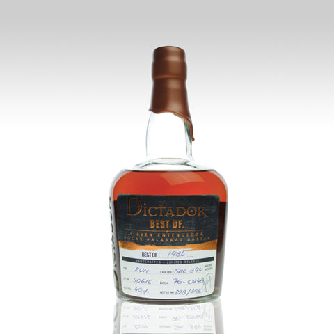 Dictador Best of 1985 Colombian Rum - 050616 - 40% 0,7L - Die letzten Flaschen