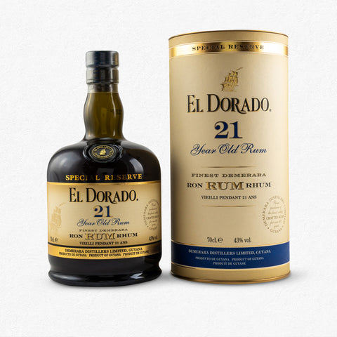 El Dorado Rum 21YO 43% 0,7L