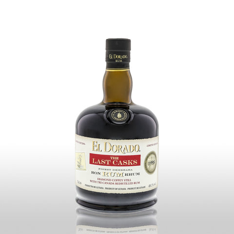 El Dorado The Last Casks 1998/2022 Diamond Coffey & Tri-Canada Red 49,1% 0,7L - Die letzten Flaschen