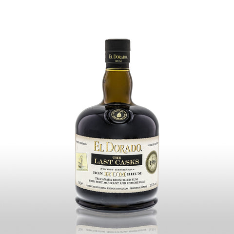 El Dorado The Last Casks 1998/2022 Tri-Canada & Port Mourant / Enmore Black 50,3% 0,7L - Die letzten Flaschen