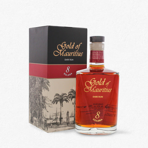 Gold of Mauritius Dark Rum Solera 8YO 40% 0,7L