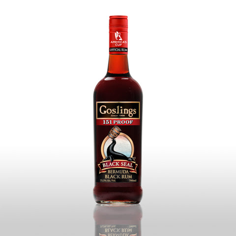 Gosling's Black Seal 151 Proof Rum 75,5% 0,7L