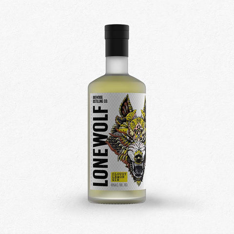 Lone Wolf Cloudy Lemon Gin 40% 0,7L - Die letzten Flaschen