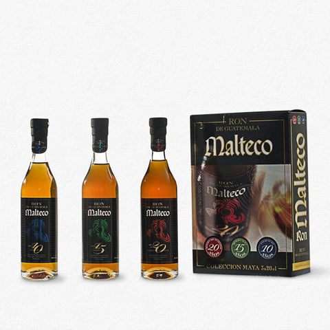 Malteco Triple Pack 10/15/20YO 3x0,2L