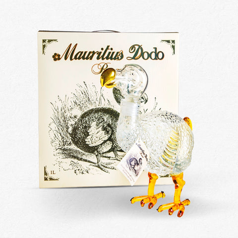 Mauritius Dodo Silver Rum 40% 1L - Flasche in Dodo-Form