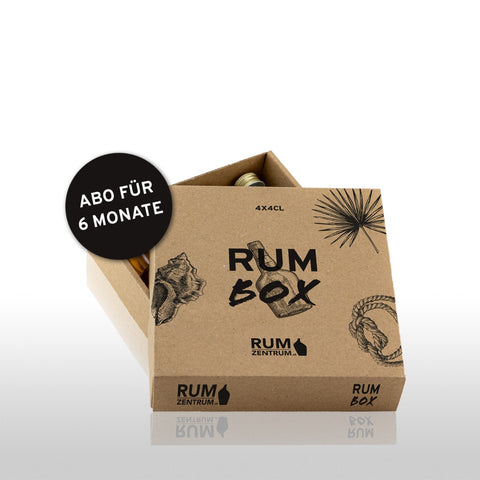 Rum TastingBox - Abo für 6 Monate - Box 1-6