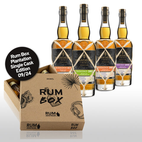 Rum TastingBox Special Plantation Single Casks 09/24 - 4x40ml