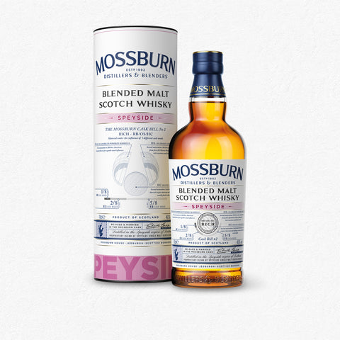 Mossburn No.2 Speyside Blended Malt Scotch Whisky 46% 0,7L