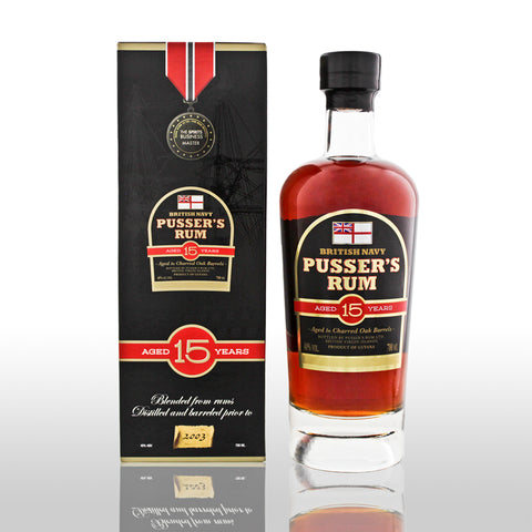 Pusser's British Navy Rum 15YO 0,7L 40%