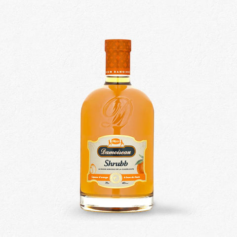 Damoiseau Shrubb - Orange Liqueur - Dry Curaçao 40% 0,7L bei Rumzentrum.at