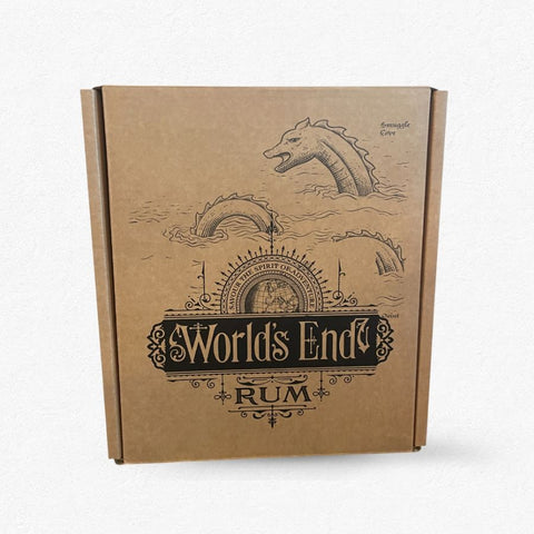 World's End Rum - Experience Box Dark Spiced 40% 0,7L + 5x0,1L