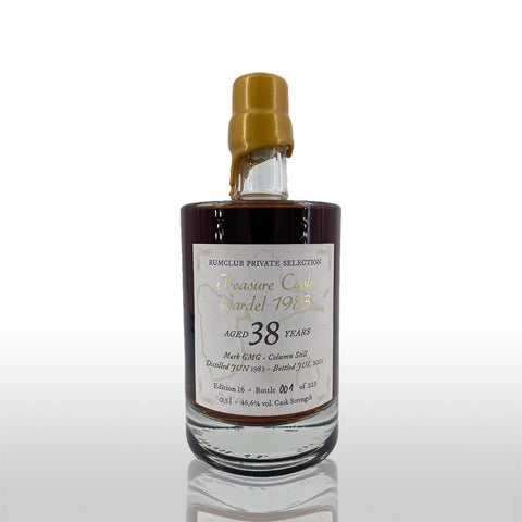 Rumclub Private Selection Ed. 16 Treasure Cask Gardel 1983-2021, 38YO, 46,6% 0,5L