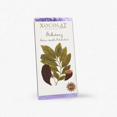 Schokolade - Xocolat Schwarz 85% 80g