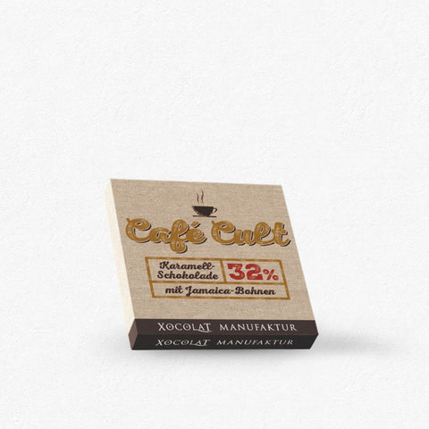 Schokolade - Xocolat Café Cult Jamaica (blond) mit Kaffee 32% 80g