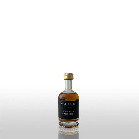 Wagemut Rum by N. Kröger - PX Cask Barbados 40,3% 50ml  - Miniatur